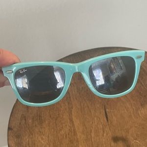 Ray-Ban teal wayfarer